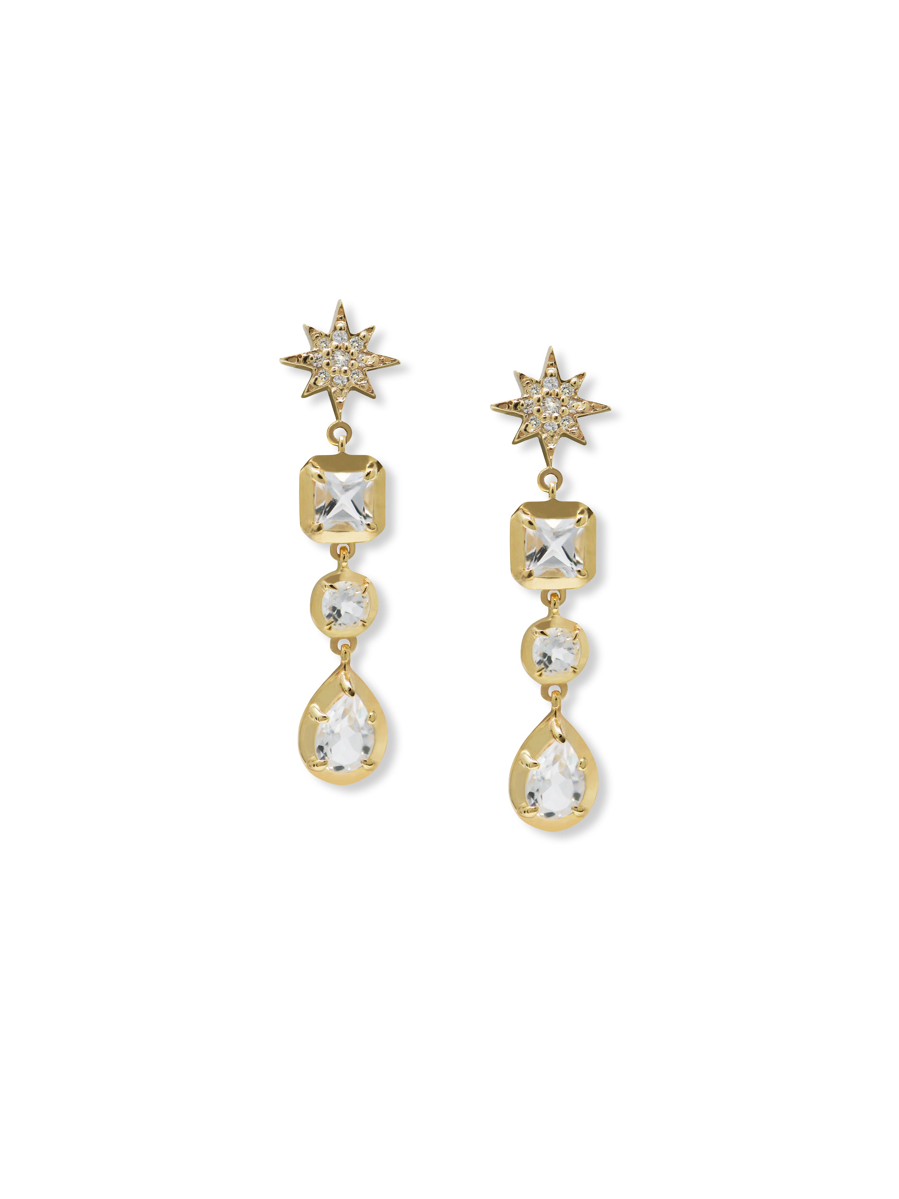 Boucles d'oreilles doubles Mélia Grace