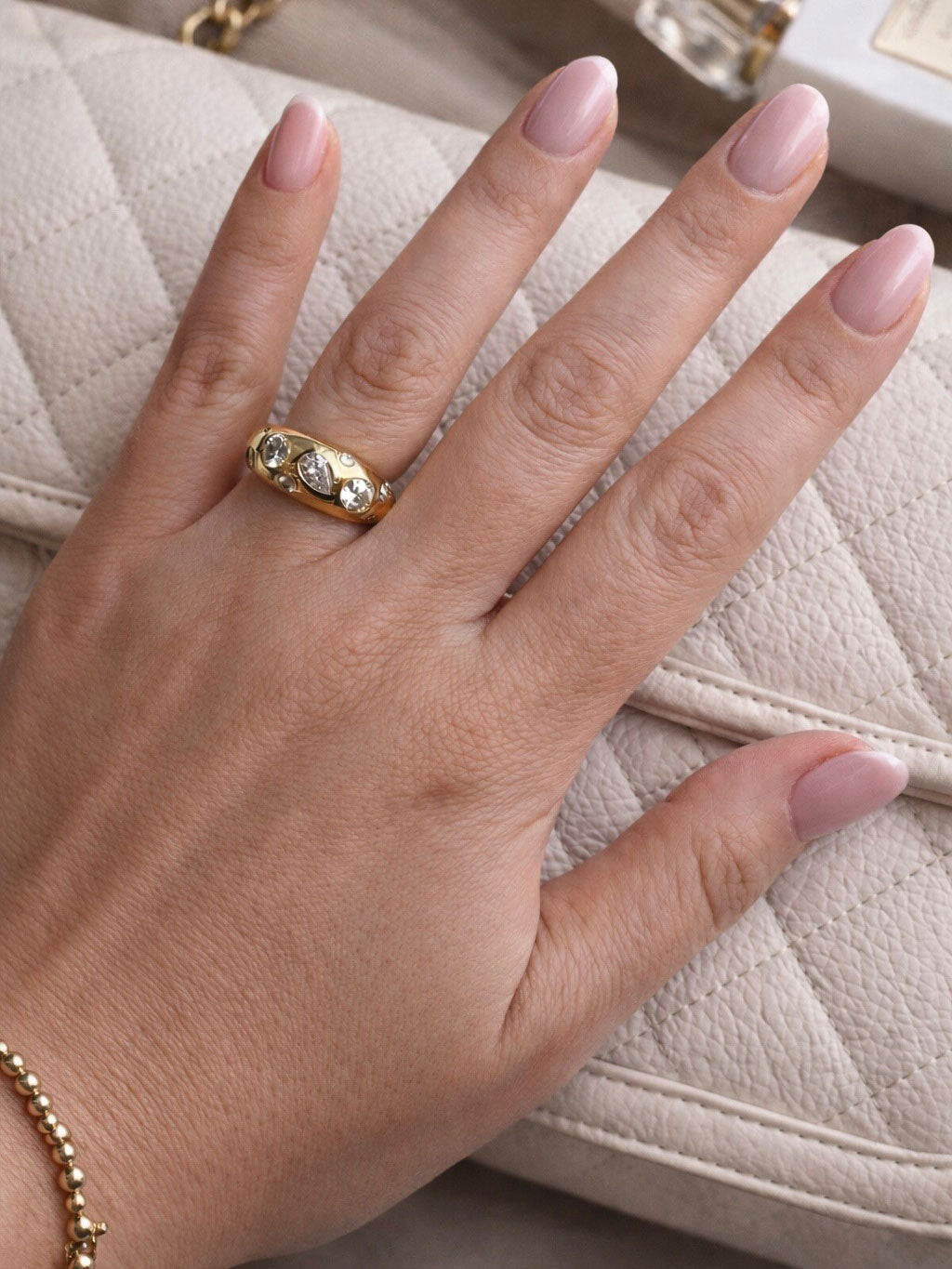 Mélia Diamond Dome Ring