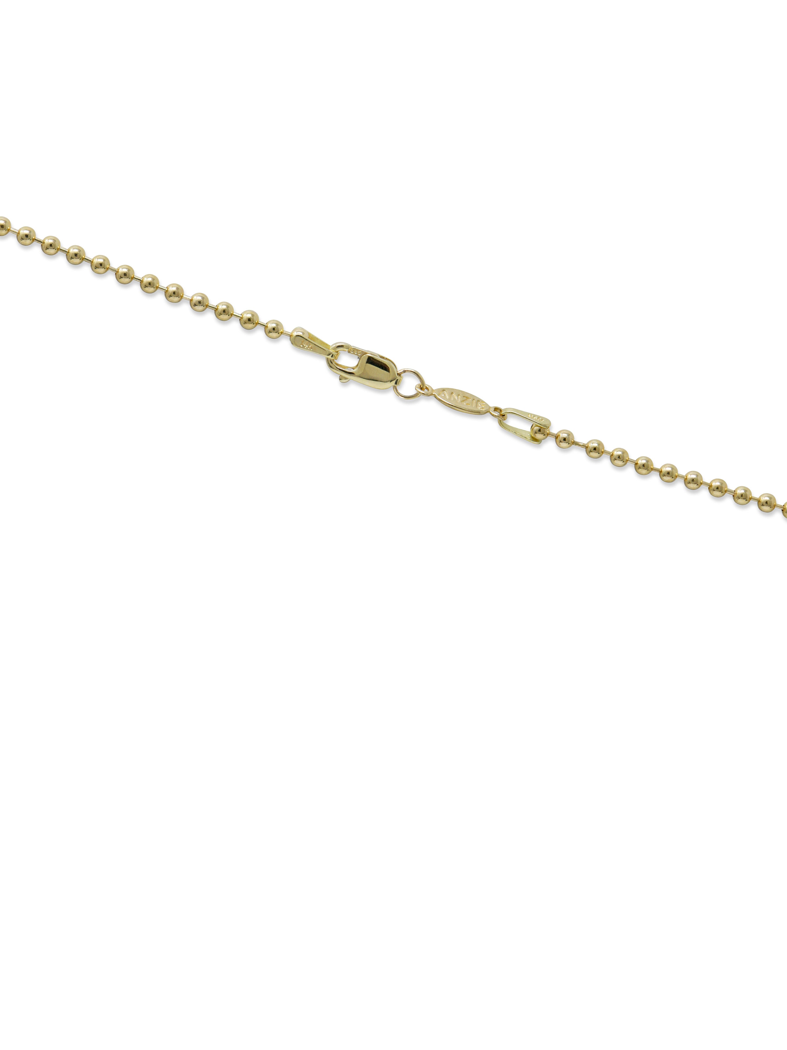 Gold Ball Chain 2mm