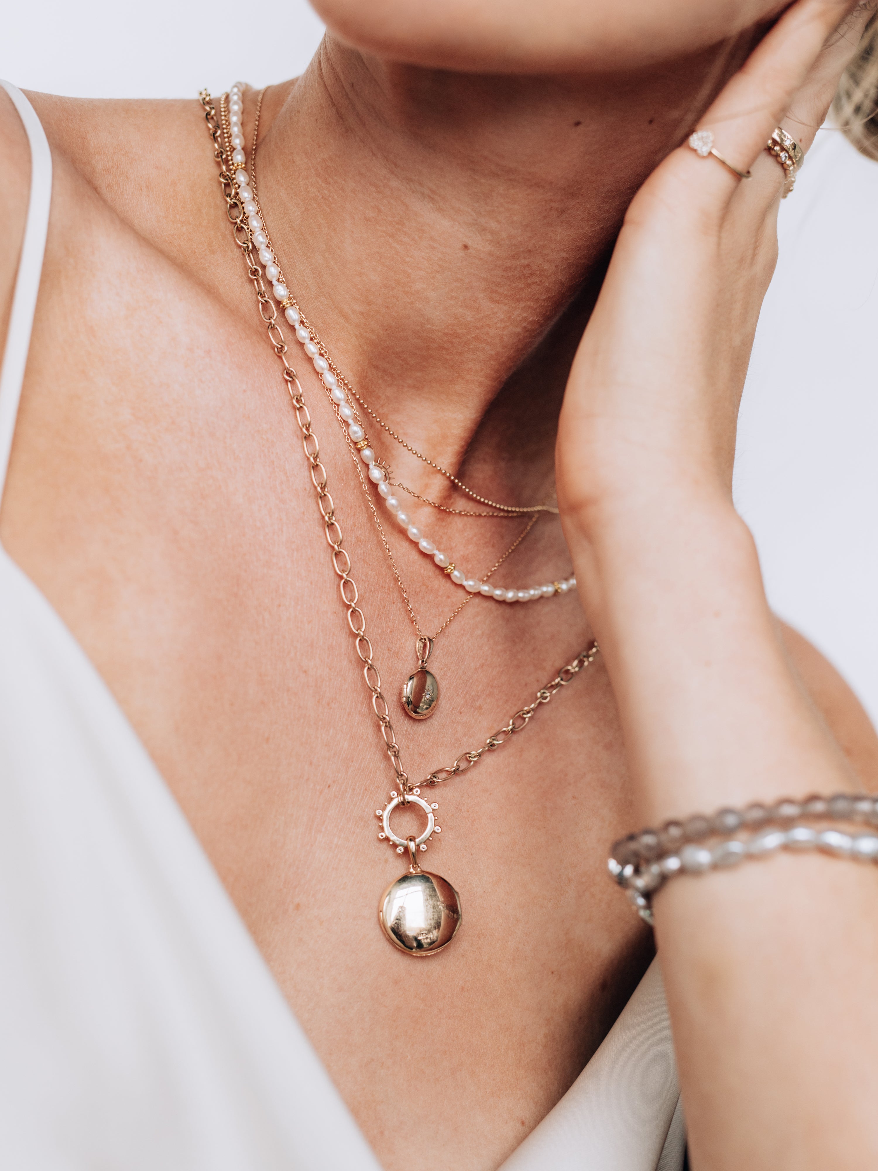 Jac+Jo Gothic Diamond Constellation Locket