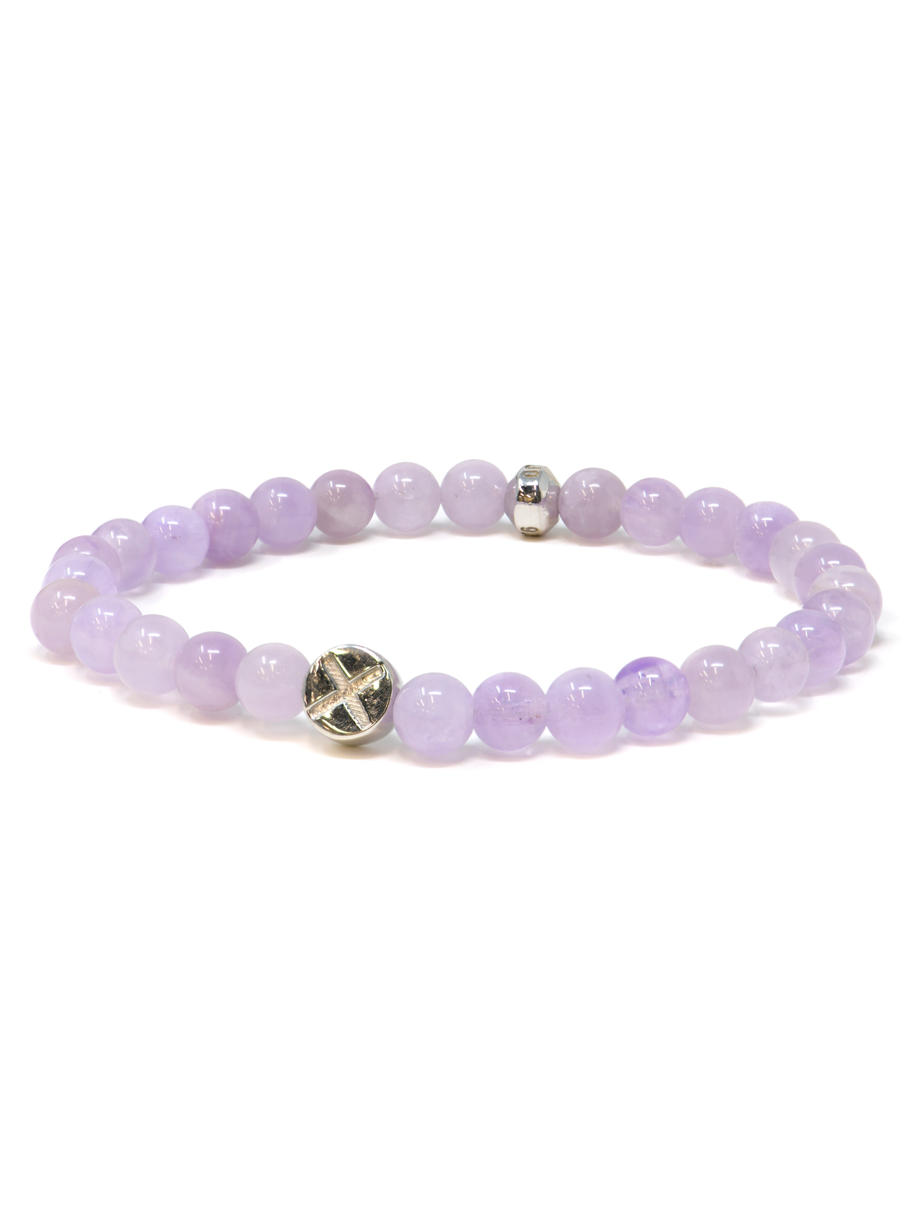 Jac+Jo Soul Amethyst X-Bolt Bracelet