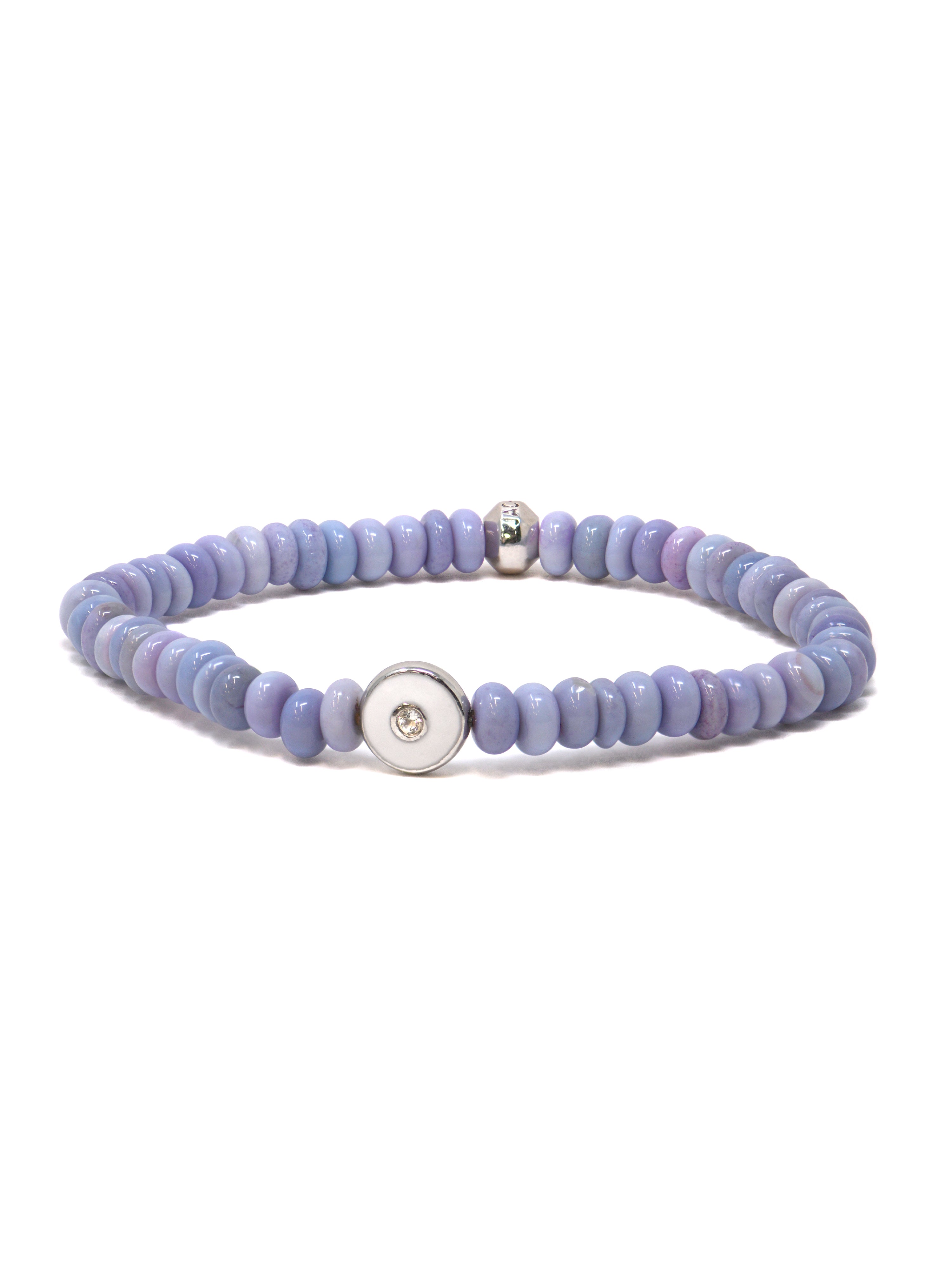 Jac+Jo Soul Lavender Opal Enamel Bracelet