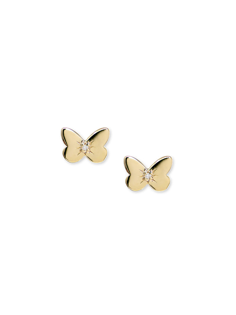 Jac+Jo Amanda Icon Butterfly Studs