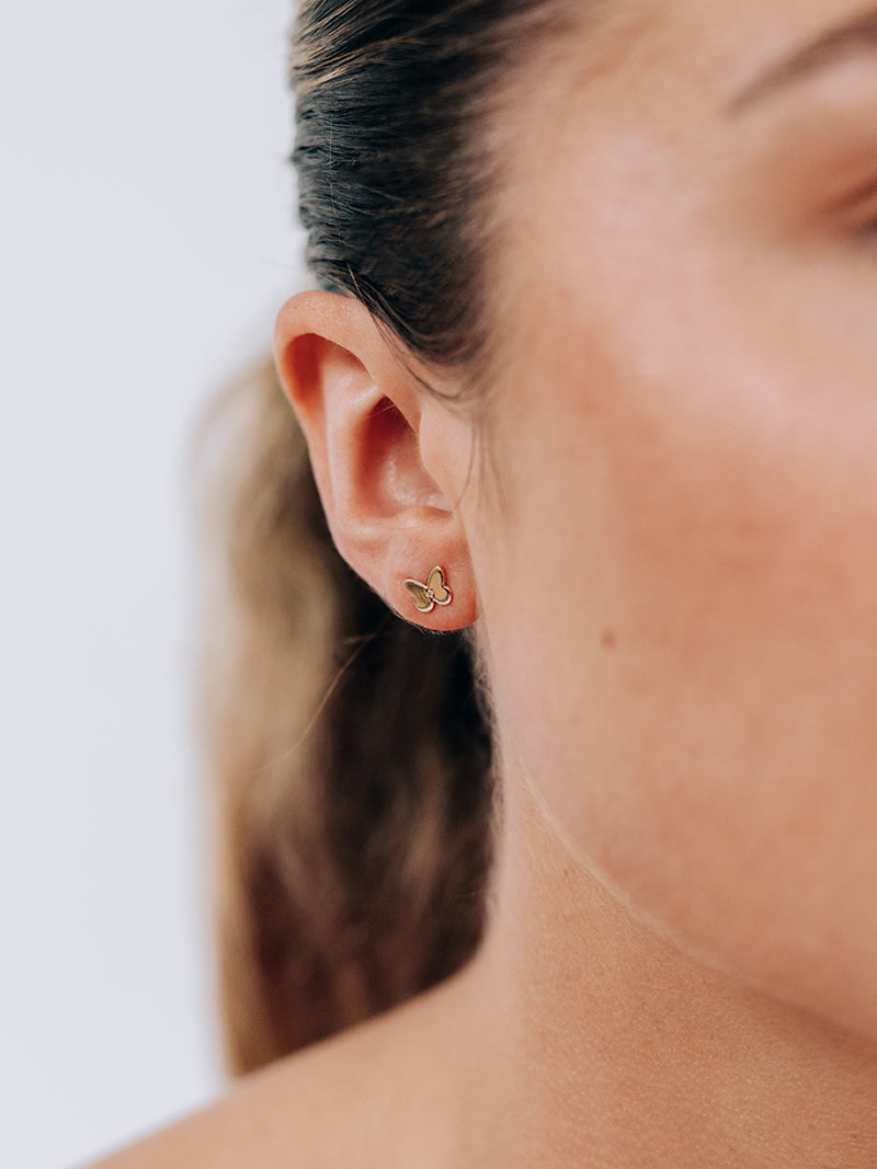 Jac+Jo Amanda Icon Butterfly Studs