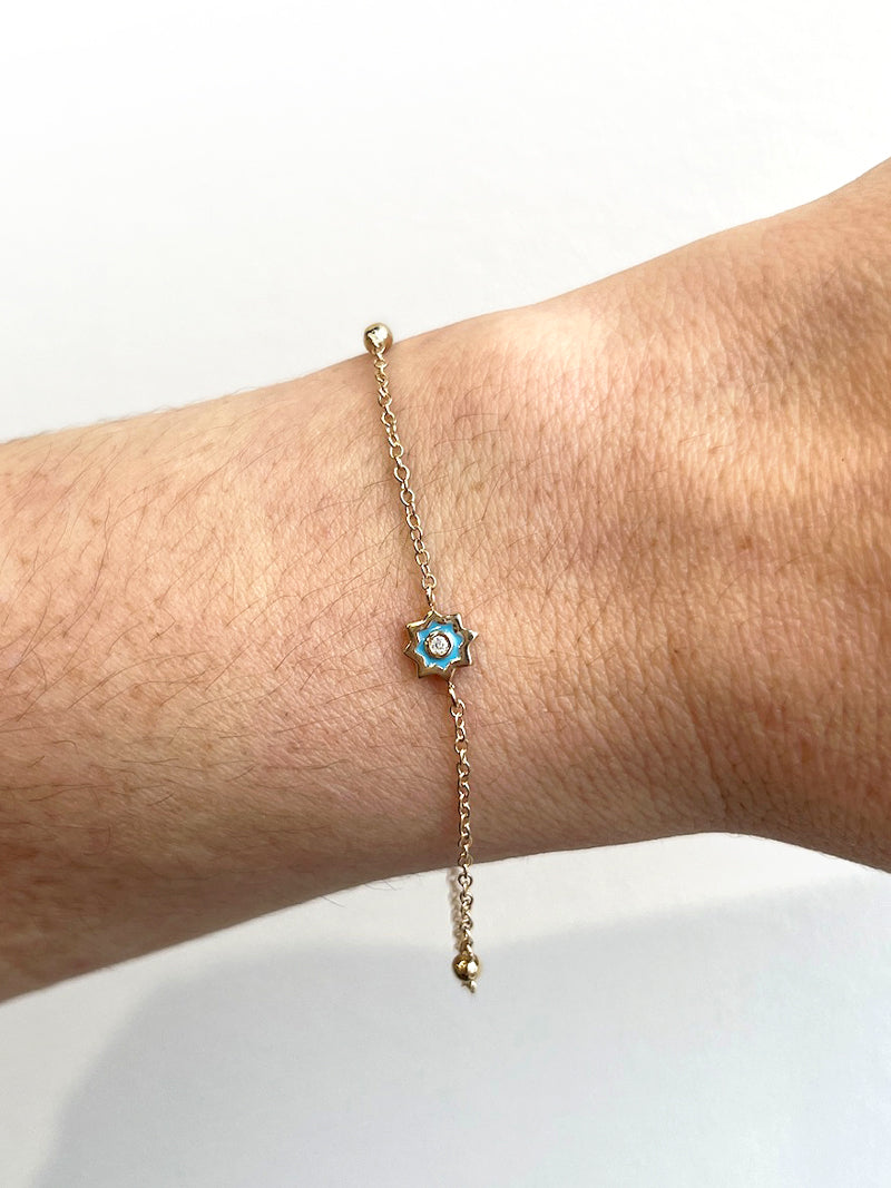 Bracelet Jac + Jo Marrakesh émail étoile