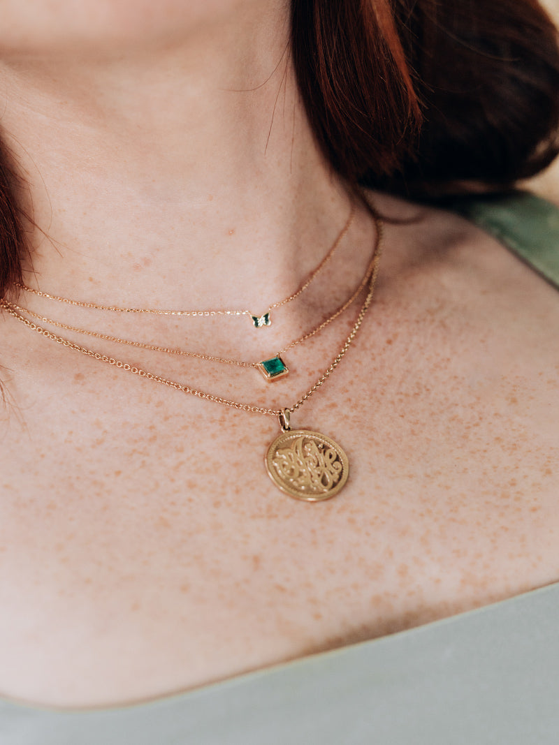 Jac+Jo Amanda Mini Butterfly Necklace