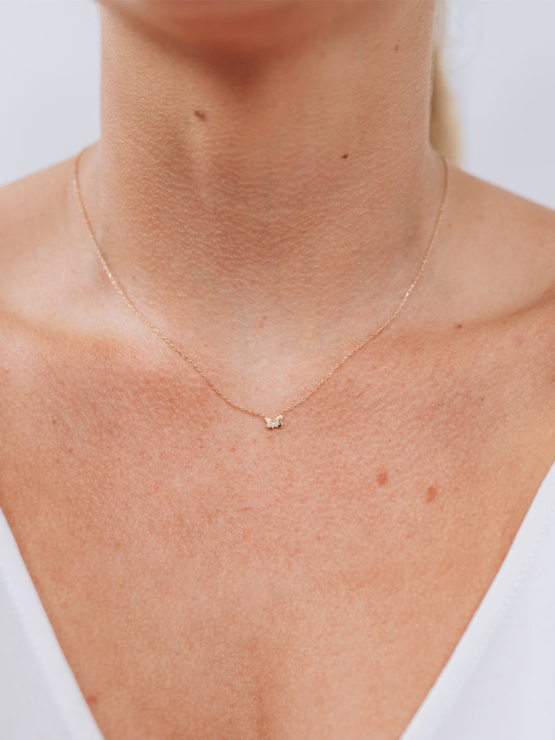 Jac+Jo Amanda Mini Butterfly Necklace