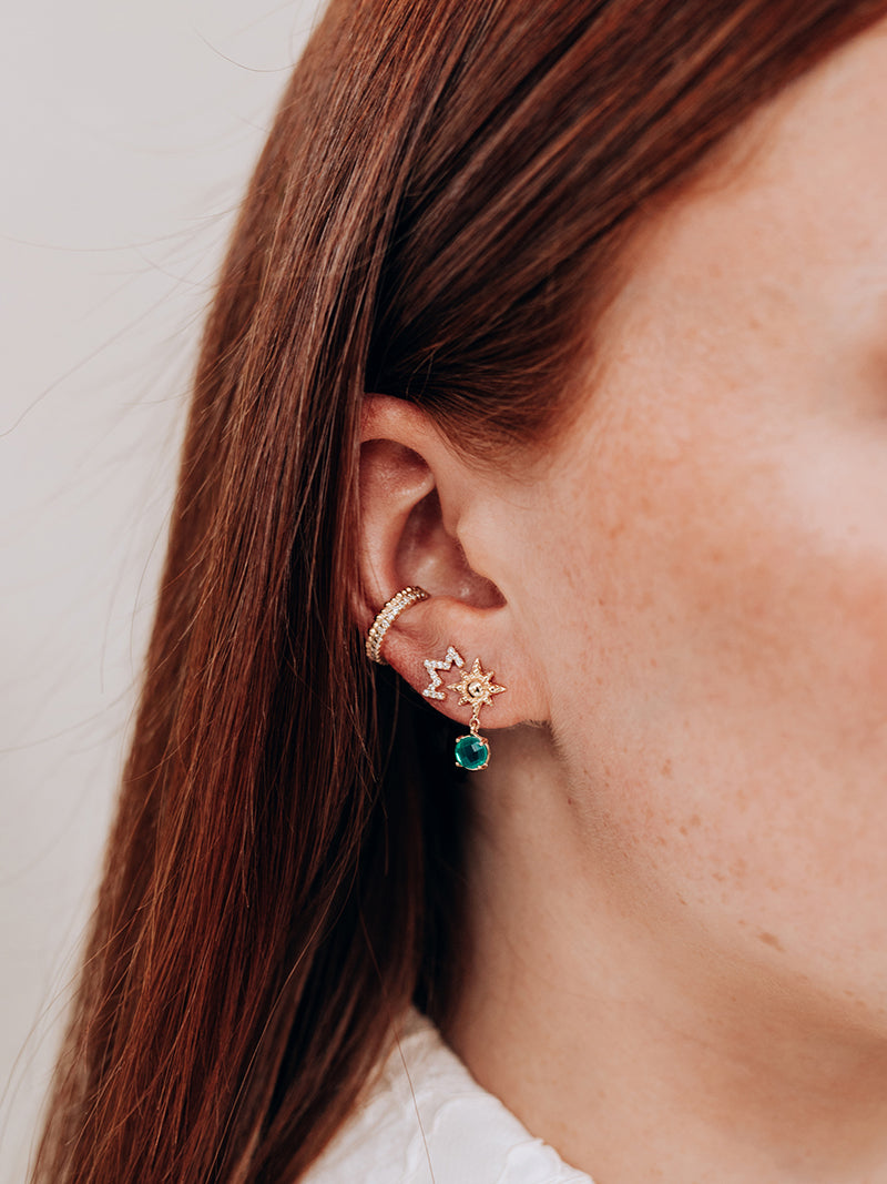 Aztec Zig Zag Single Stud