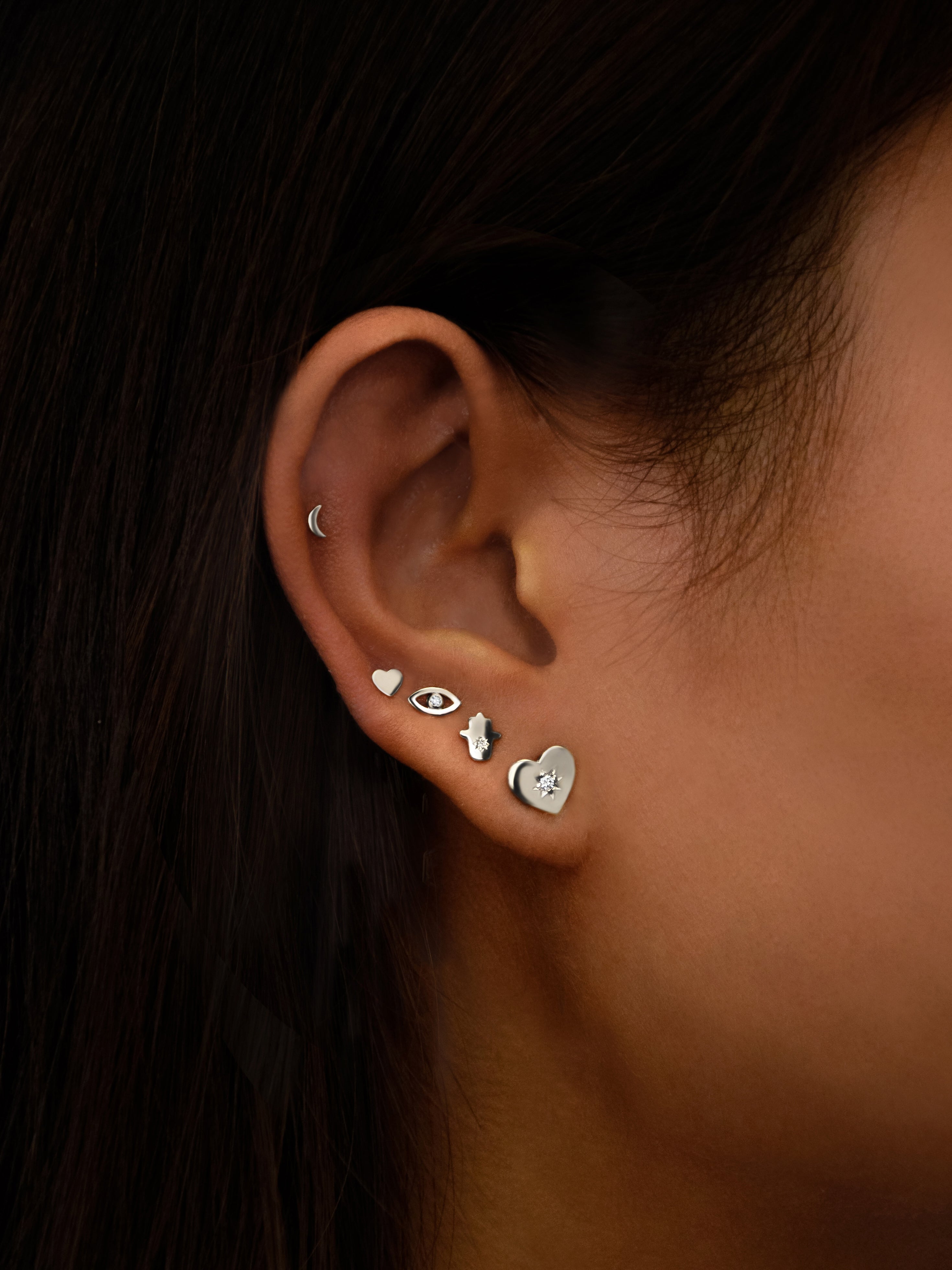 Jac+Jo Icon Hamsa Studs