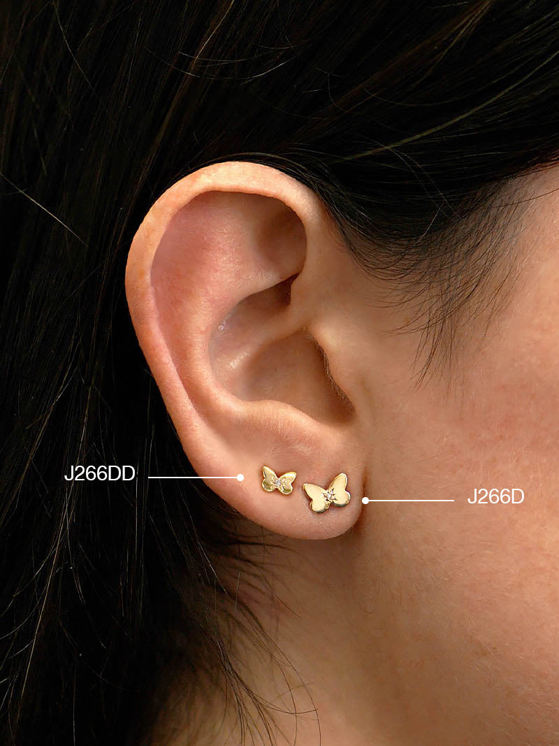 Jac+Jo Amanda Icon Butterfly Studs