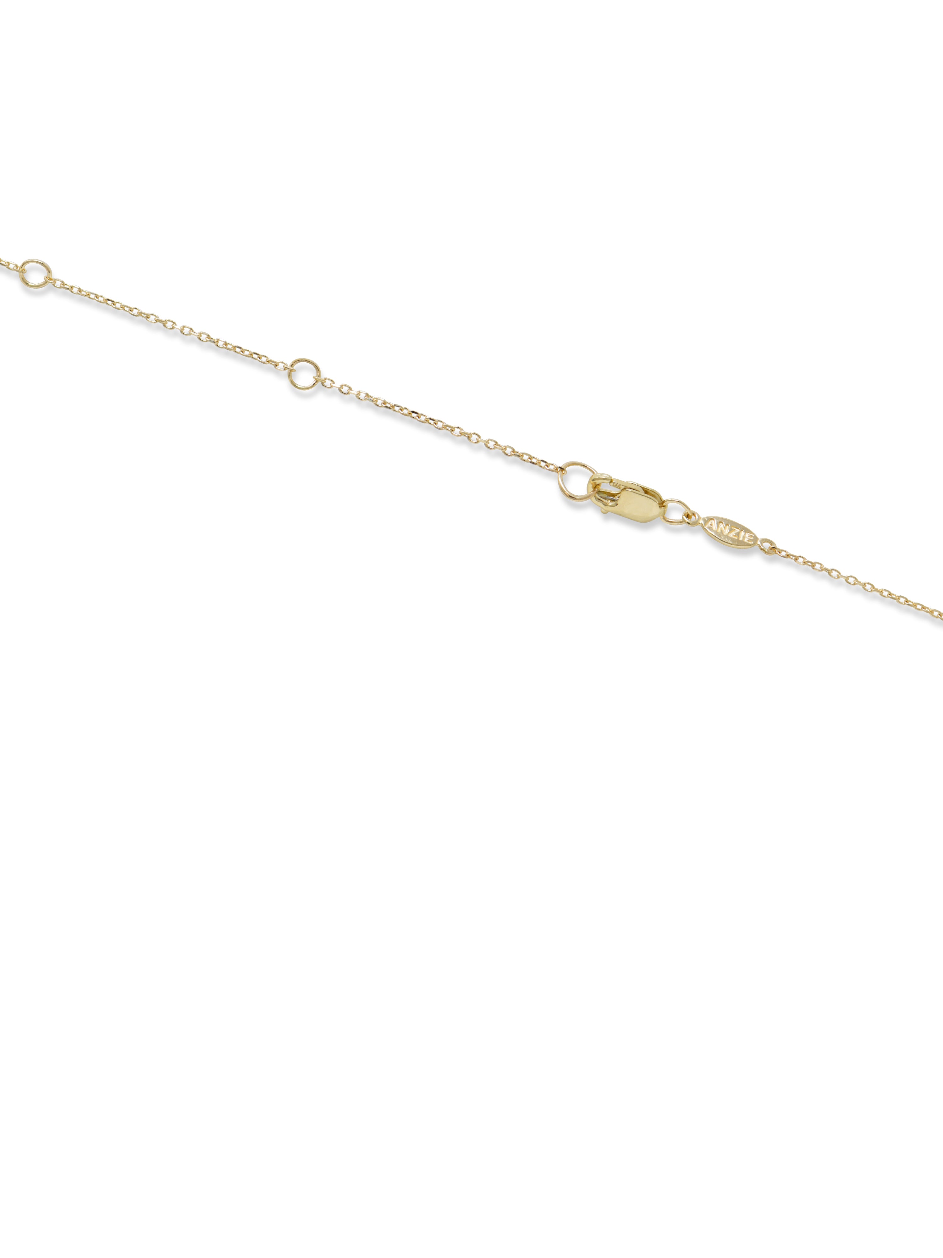 Love Letter Mini Pavé Station Necklace