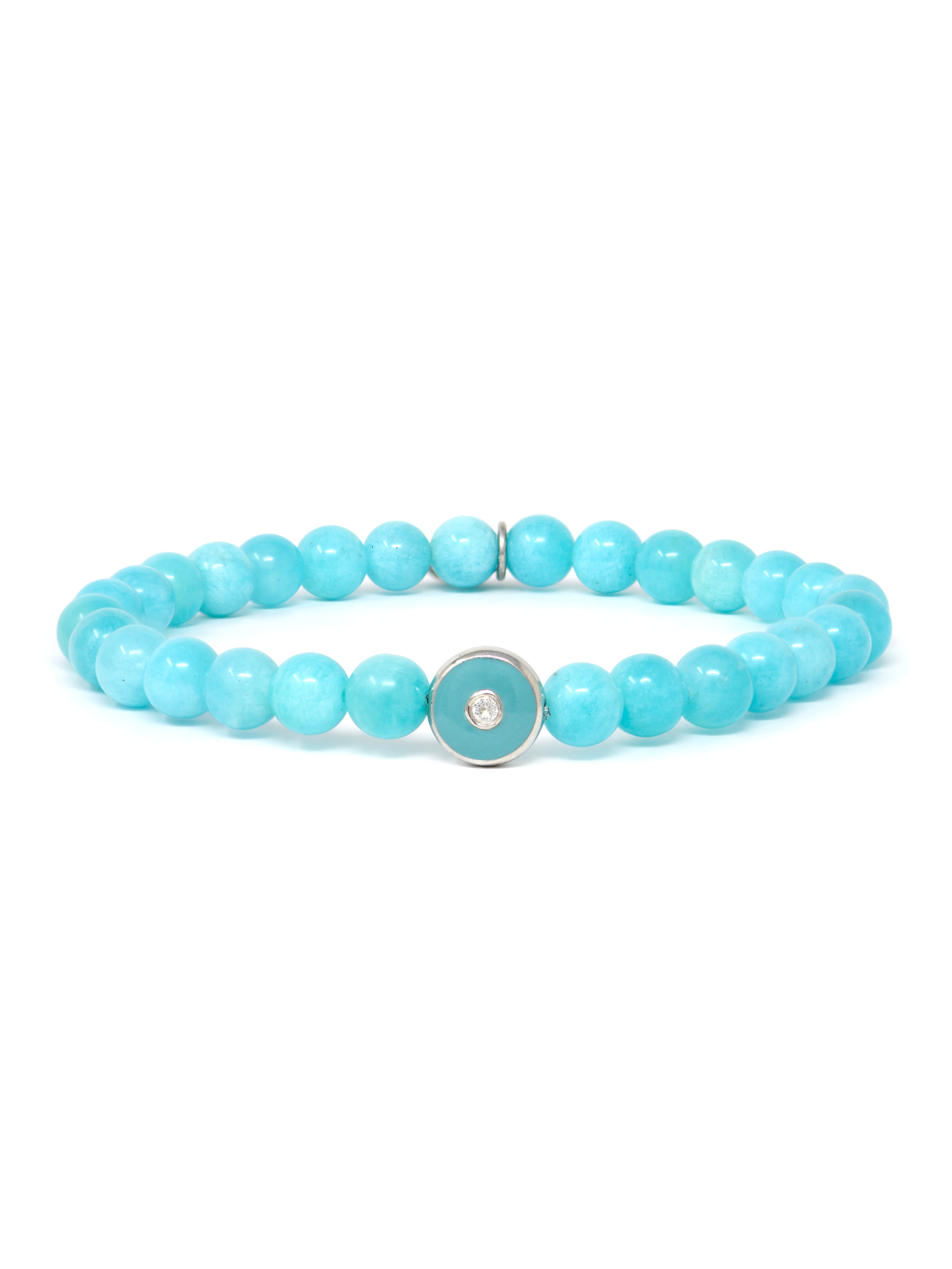 Jac+Jo Soul Amazonite Enamel Bracelet
