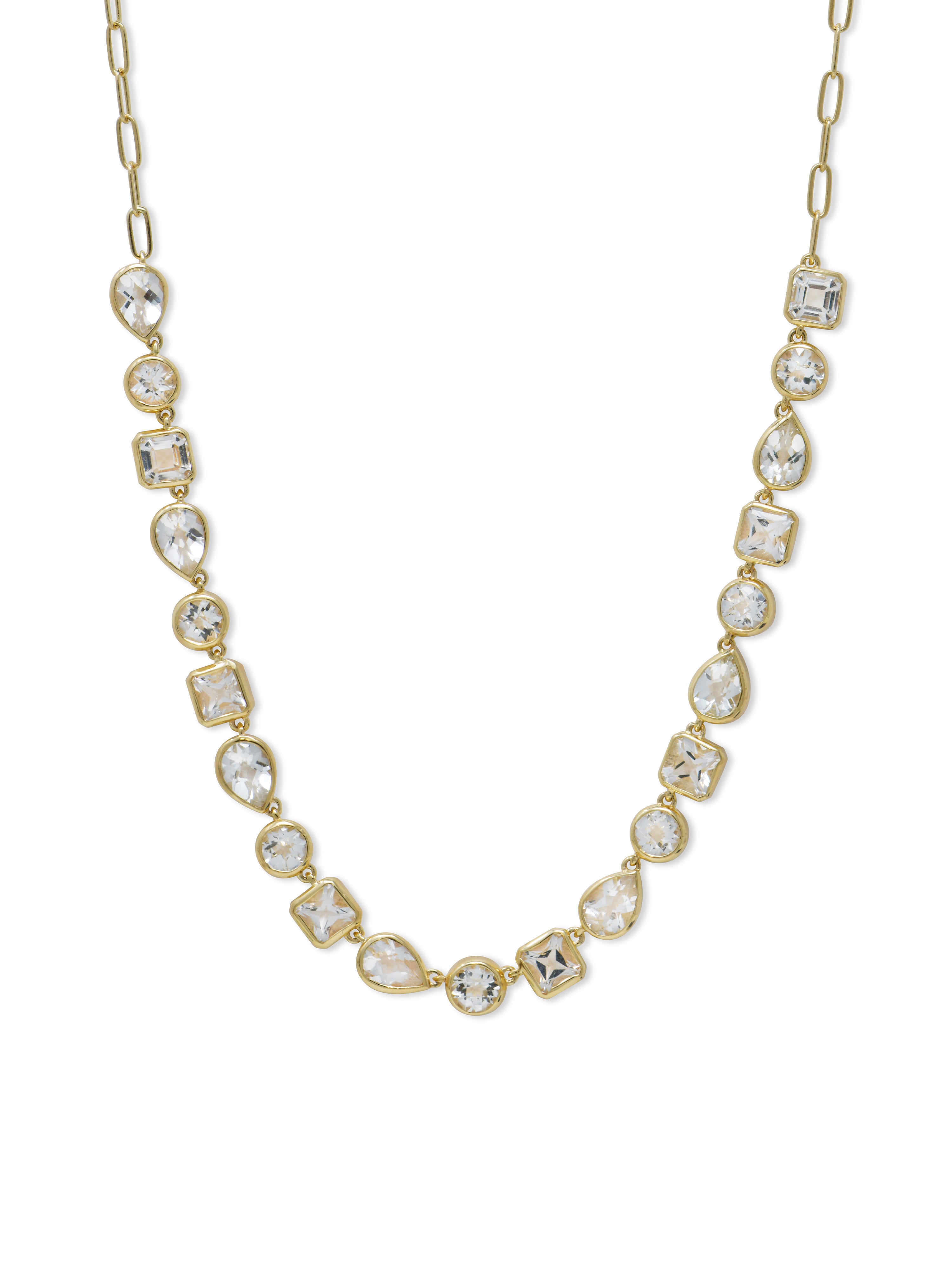 Cléo Jaeda Tennis Bezel Necklace