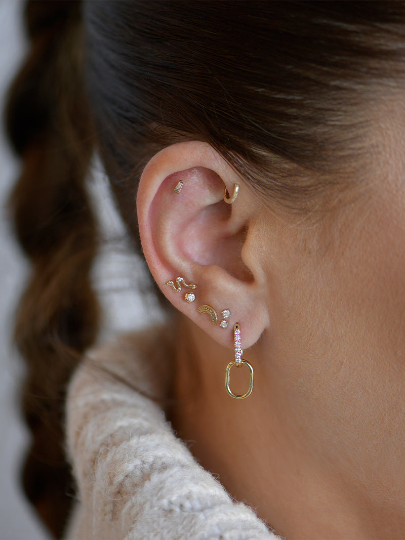 Anzie x Mel Soldera Petite Diamond Single Stud