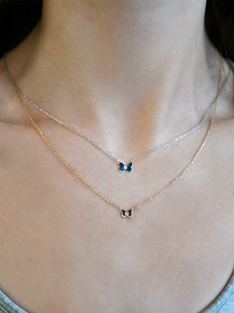 Jac+Jo Amanda Butterfly Necklace