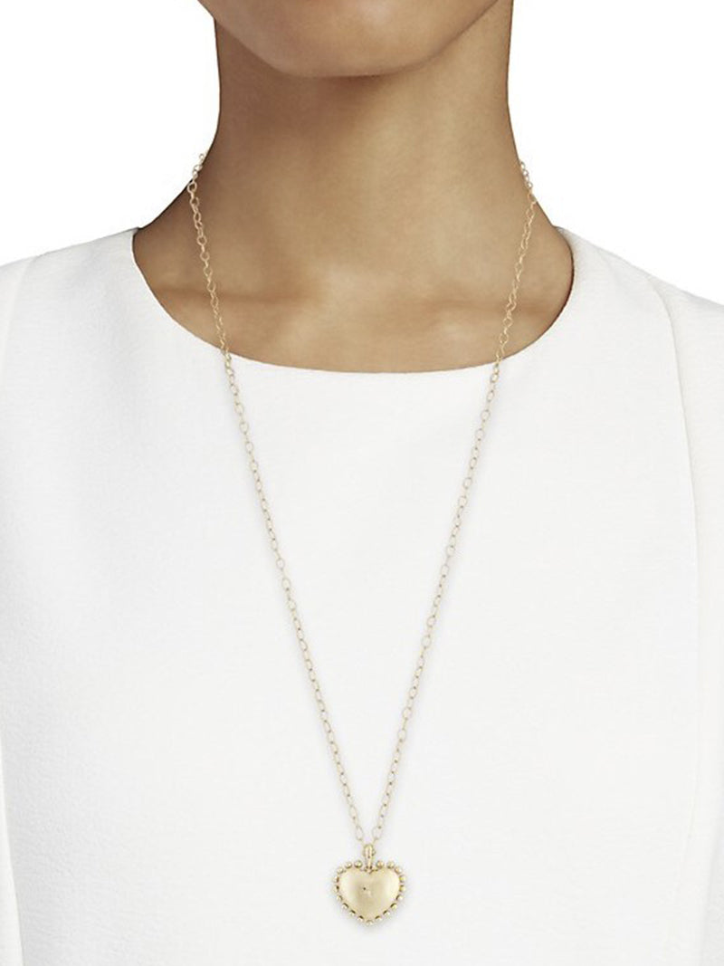 Dew Drop Large Heart Locket