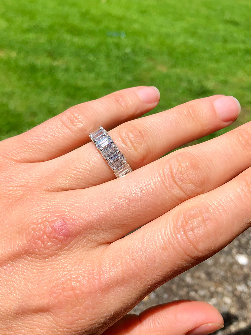 Classique Diamond Baguette Eternity Band