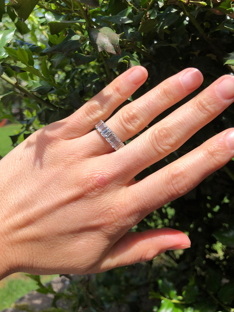 Classique Diamond Baguette Eternity Band