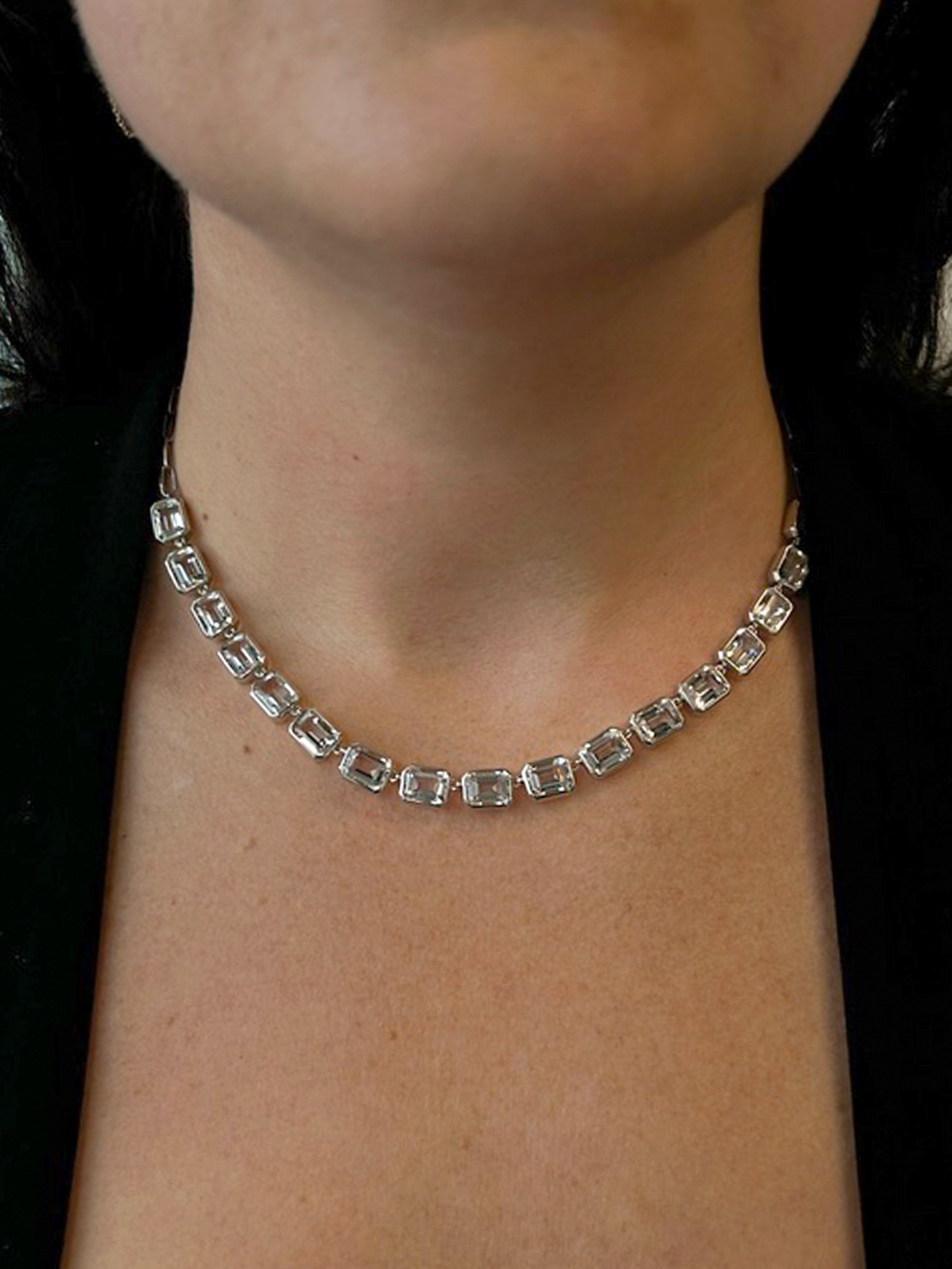 Cléo Cécile Tennis Necklace