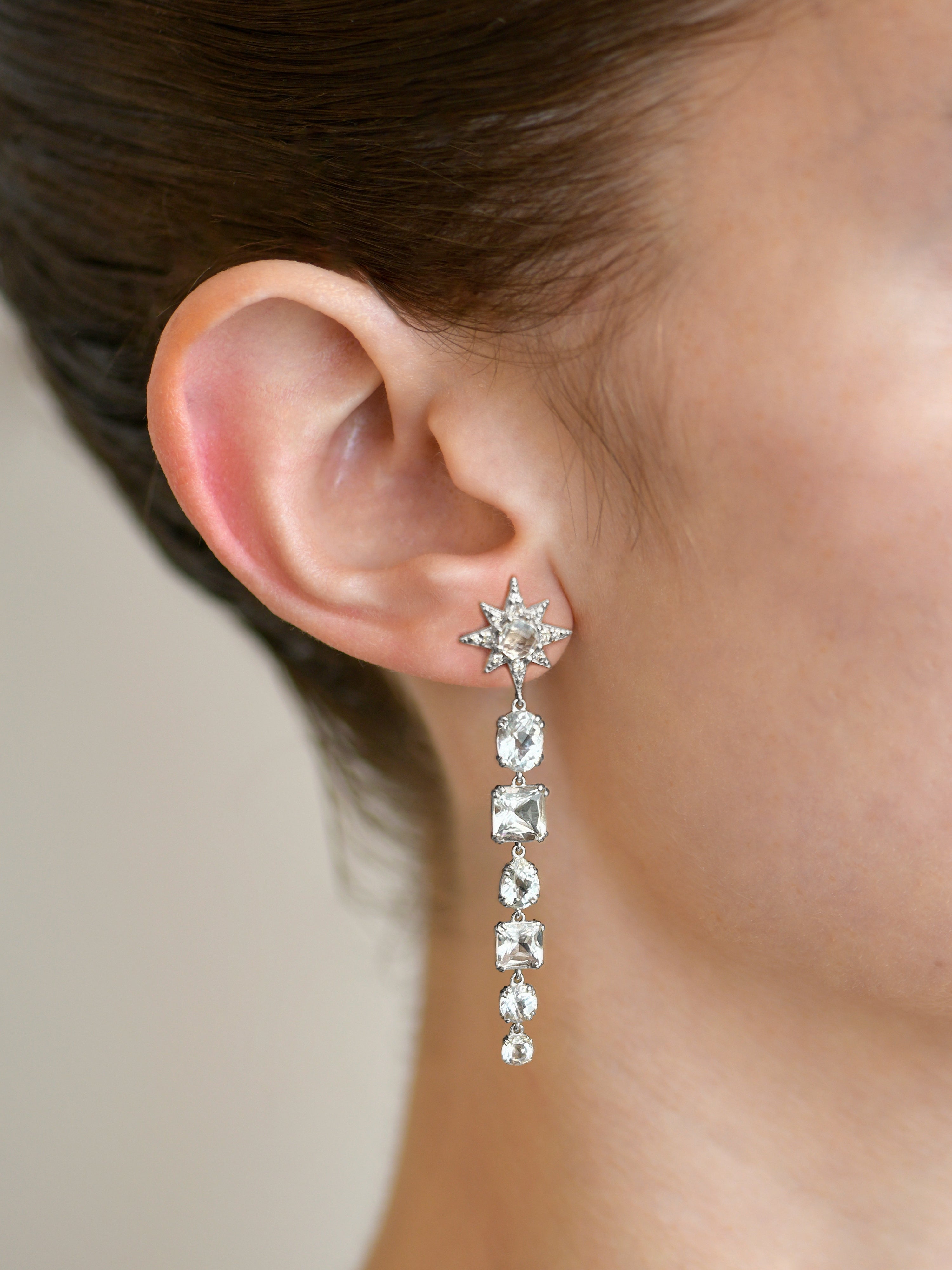 Boucles d'oreilles étoile Astrid aztec