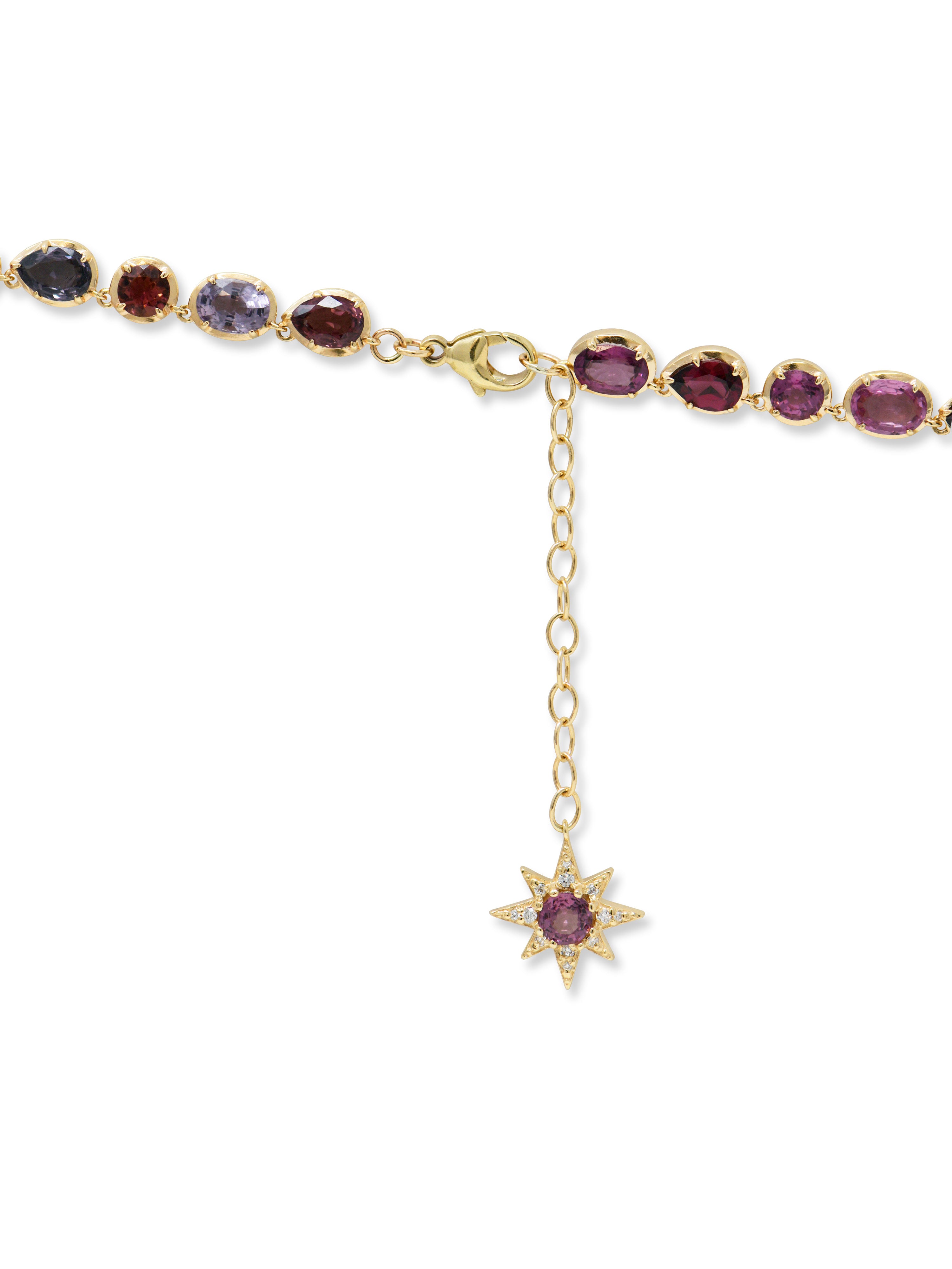 Mélia Spinel Tennis Necklace