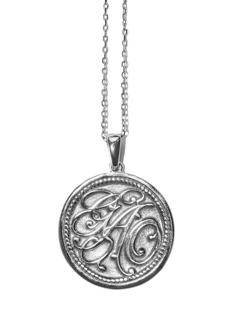 Custom Monogram Initial Medallion