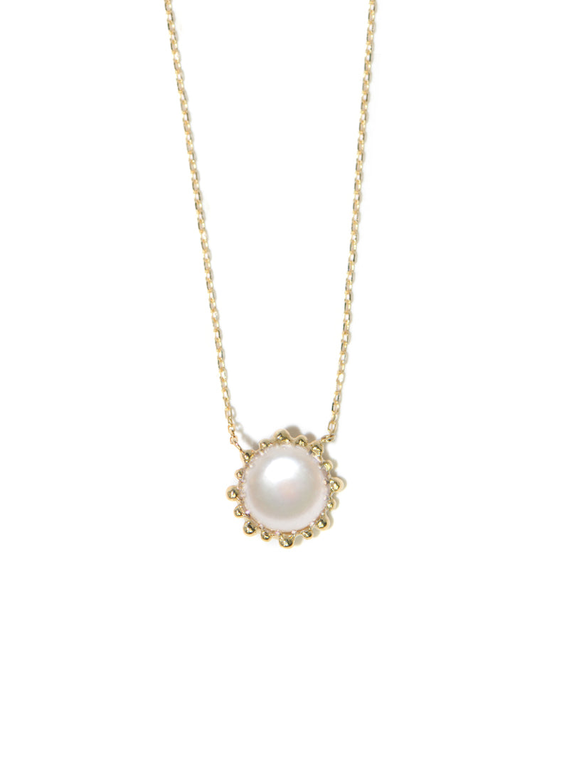 Dew Drop Round Necklace