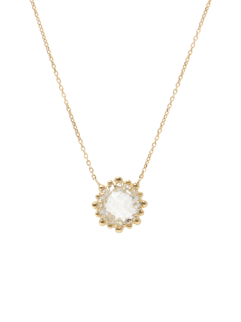 Dew Drop Round Necklace