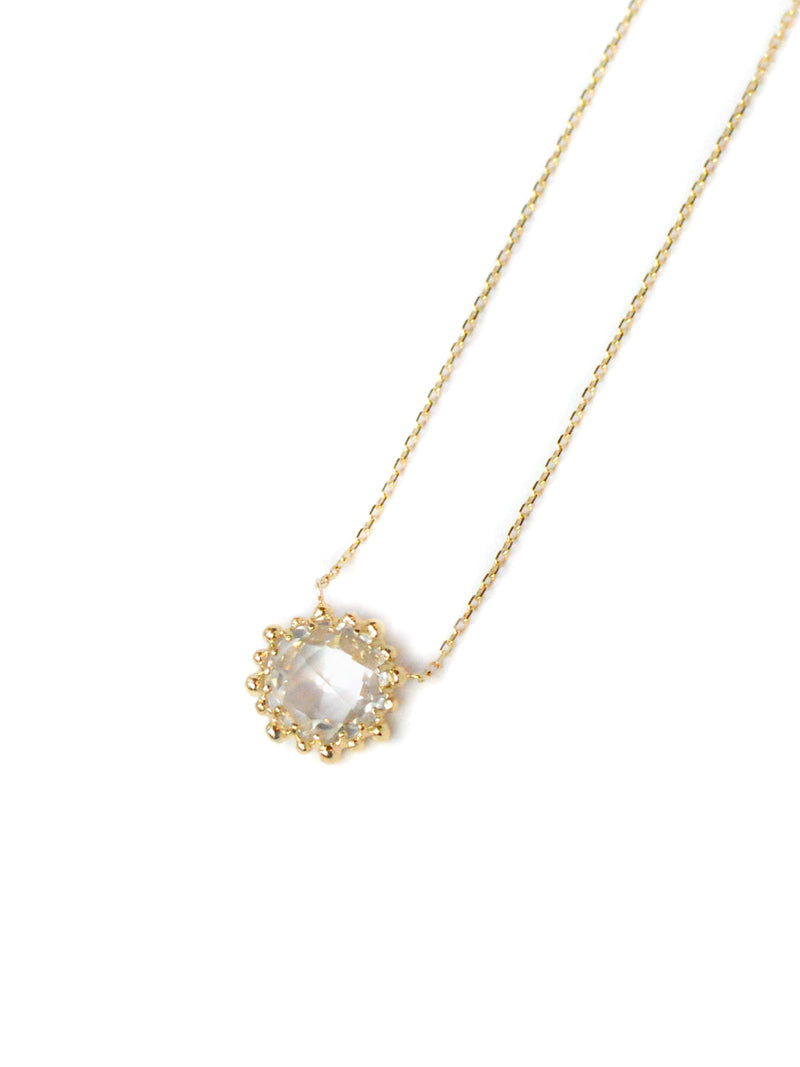Dew Drop Round Necklace