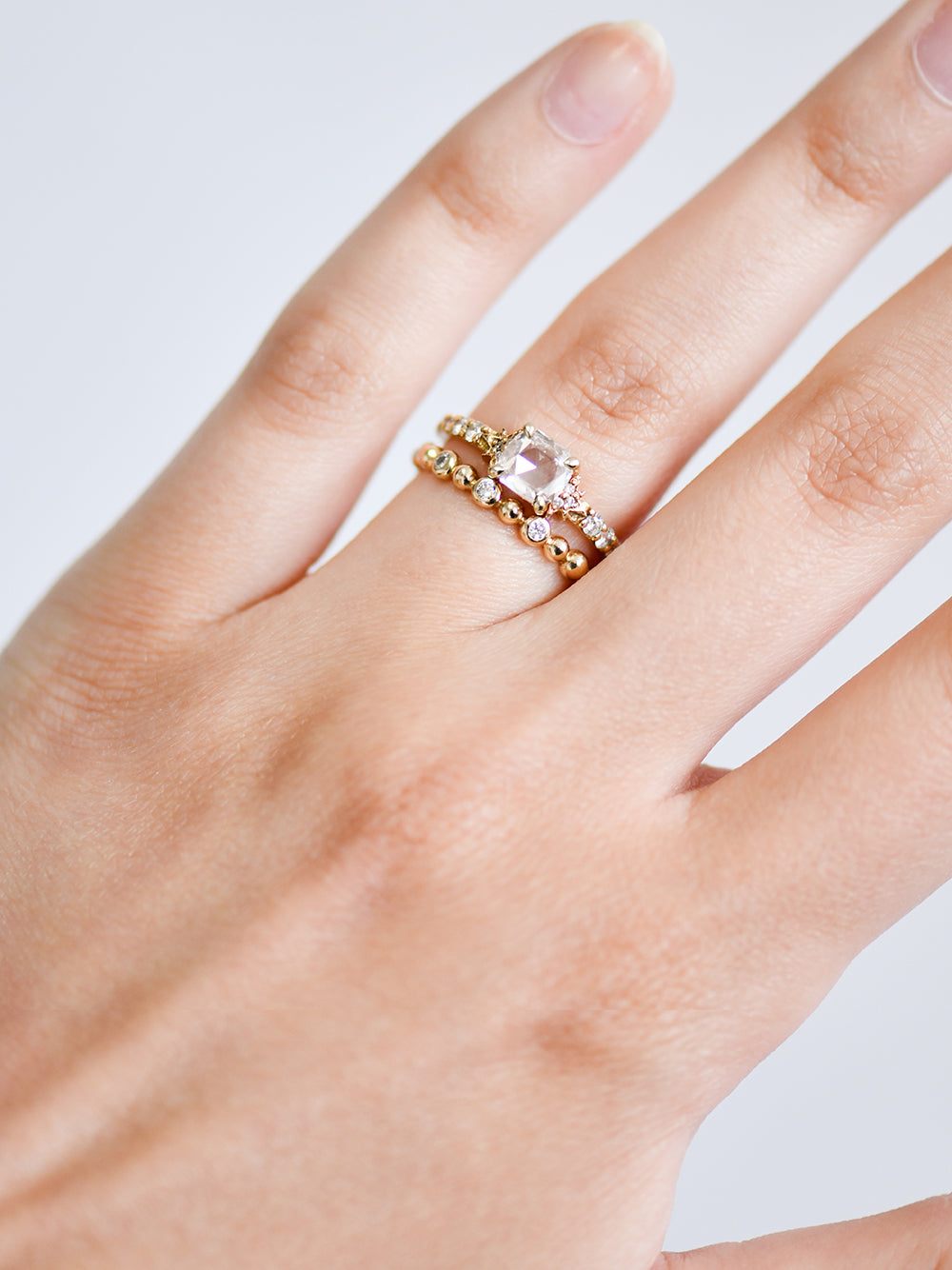 Anneau de Diamants Dew Drop