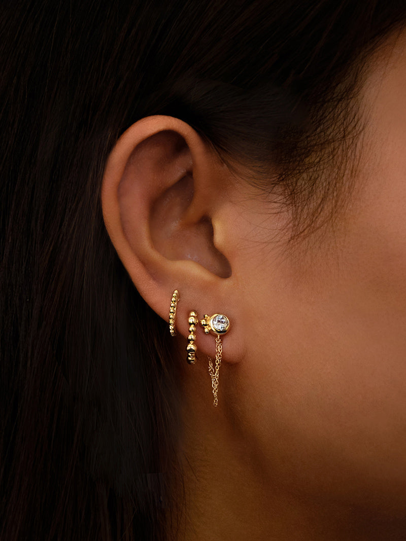 Dew Drop Gold Single Huggy