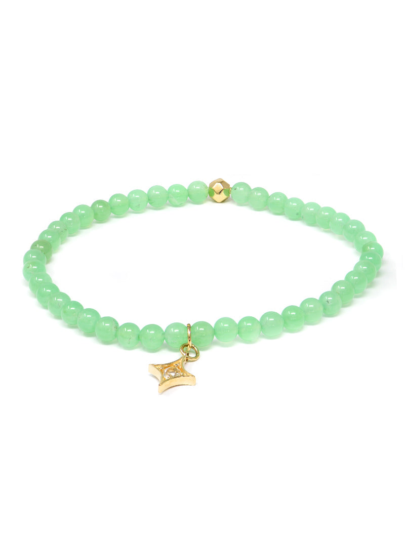 Bracelet Bohème Chrysoprase