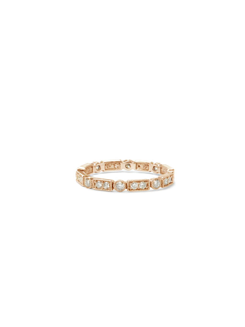 Cléo Milgrain Eternity Ring