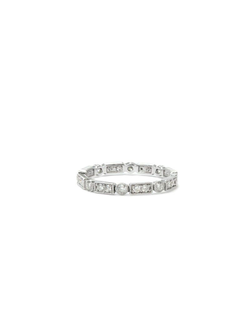 Cléo Milgrain Eternity Ring