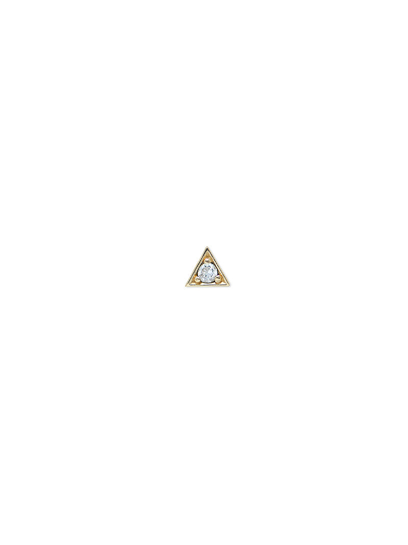 Cléo Triangle Single Stud