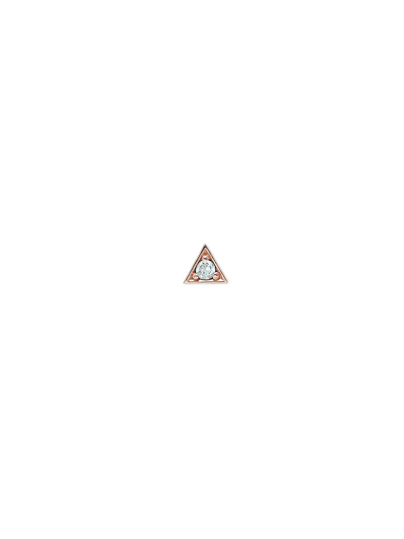 Cléo Triangle Single Stud