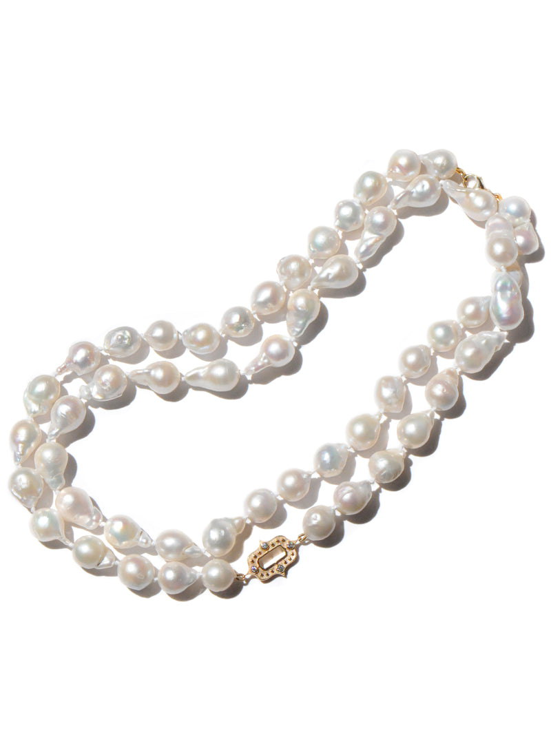 Collier de Perles Baroques Aztec