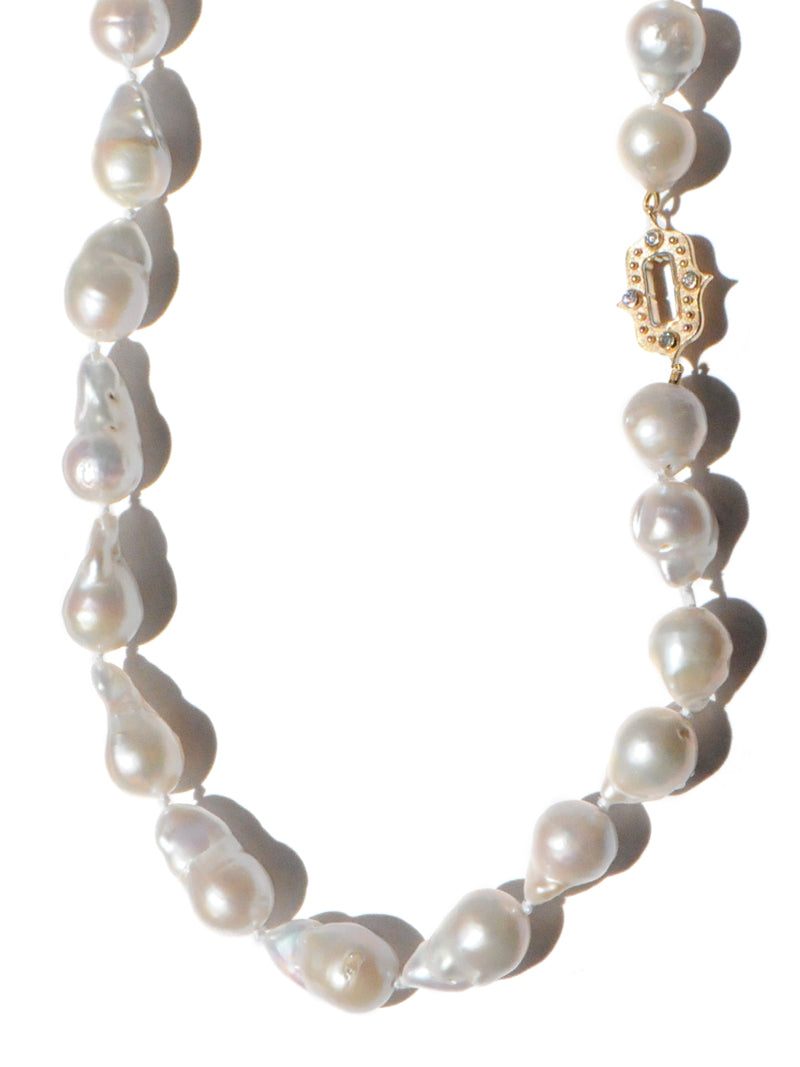 Collier de Perles Baroques Aztec