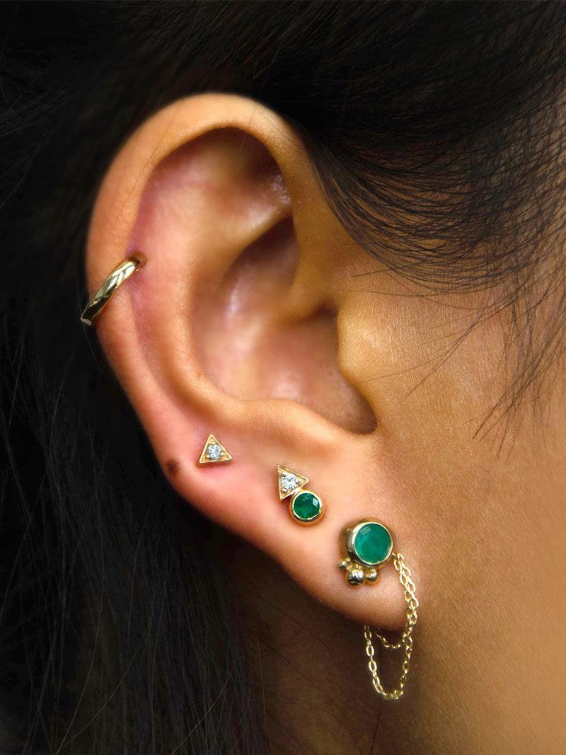 Cléo Deco Single Stud