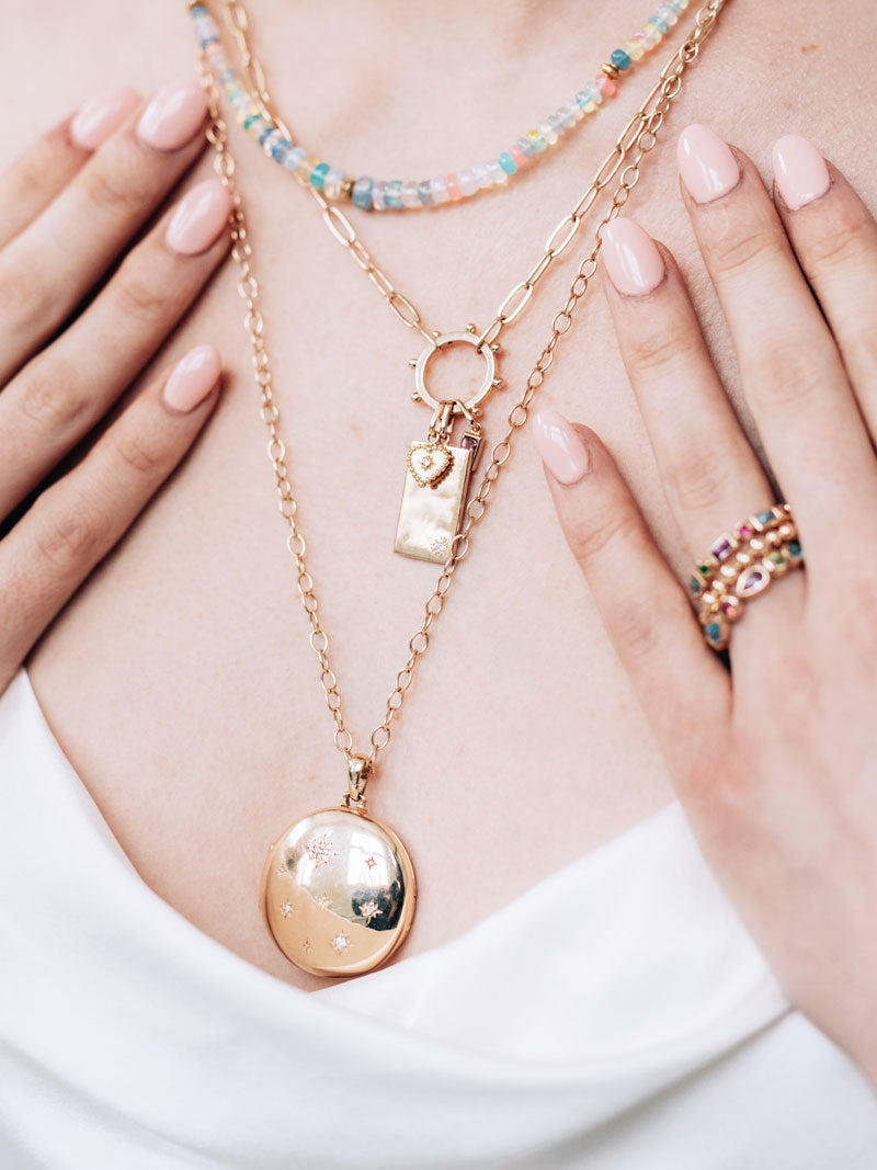 Médaillon Étoile Polaire Aztec