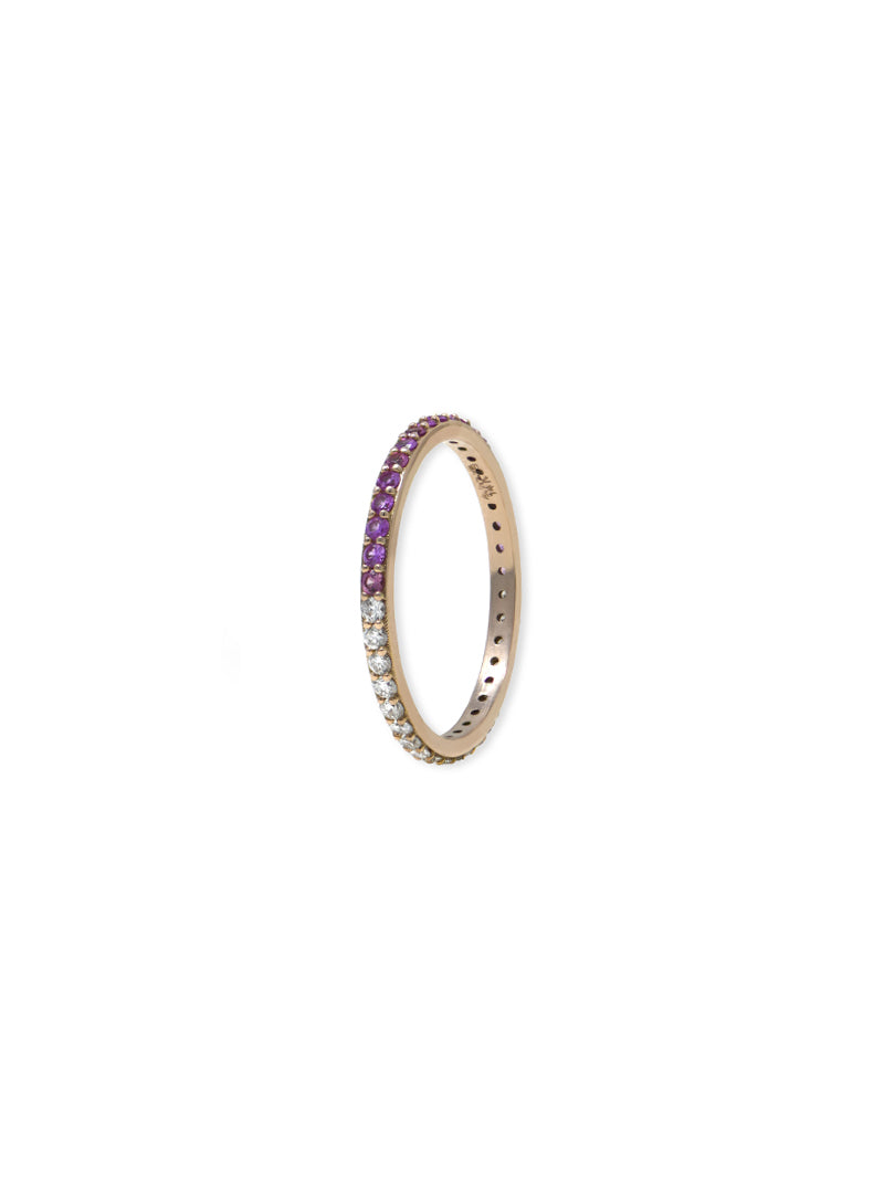Classique Geometric Eternity Band