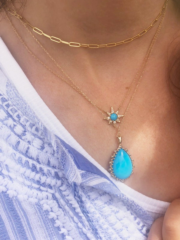 Collier Poire Dew Drop