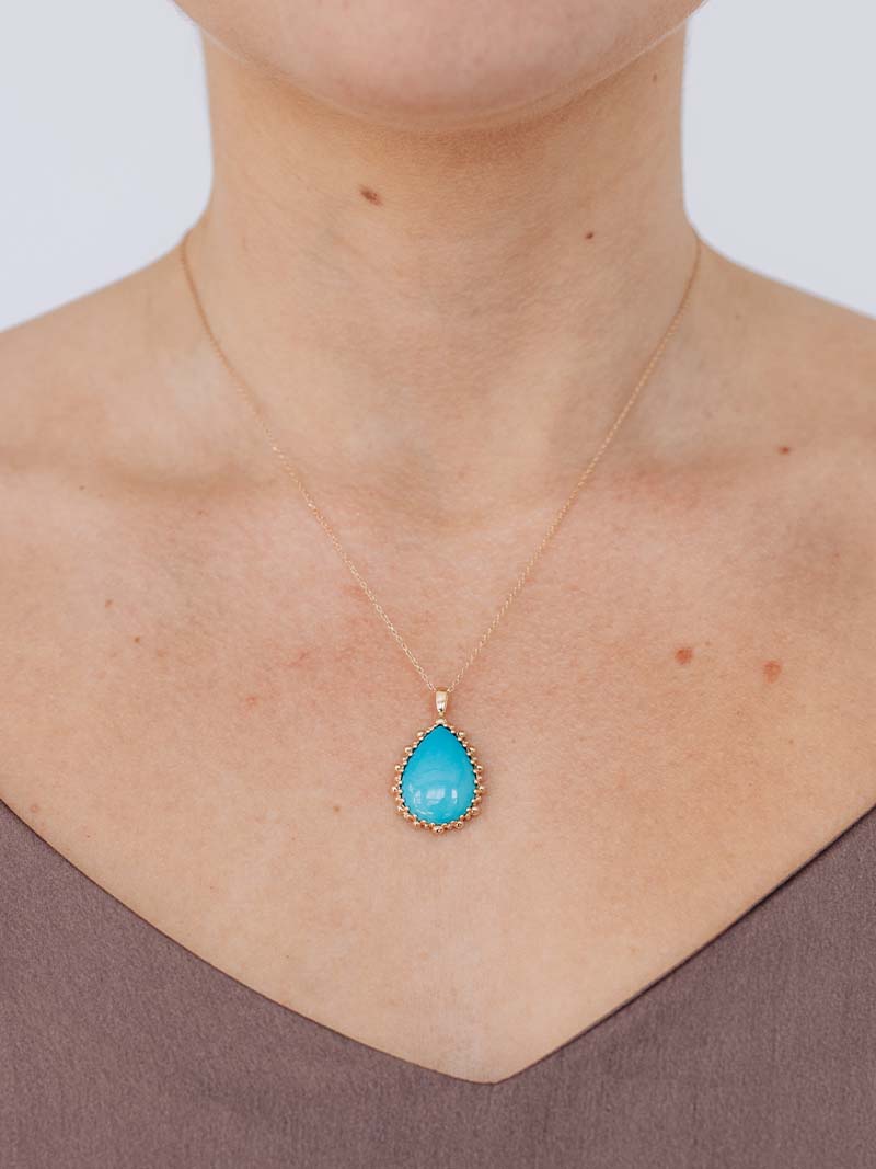 Collier Poire Dew Drop