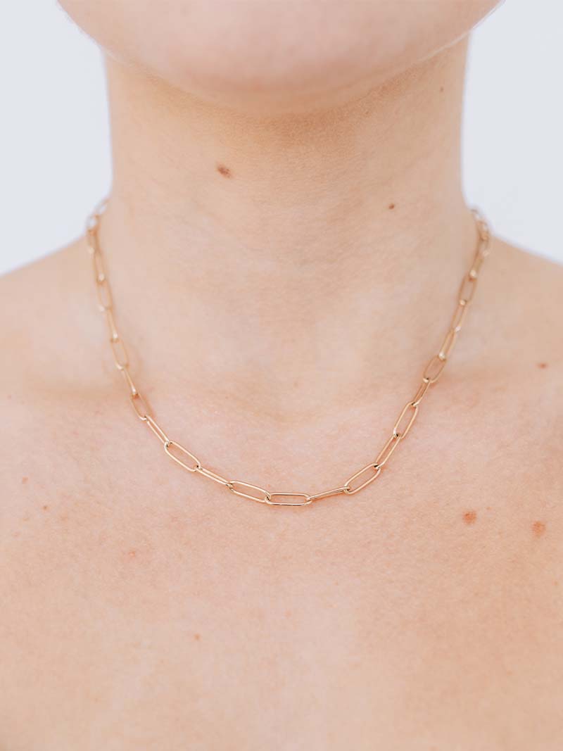 Large Paper Clip Chain