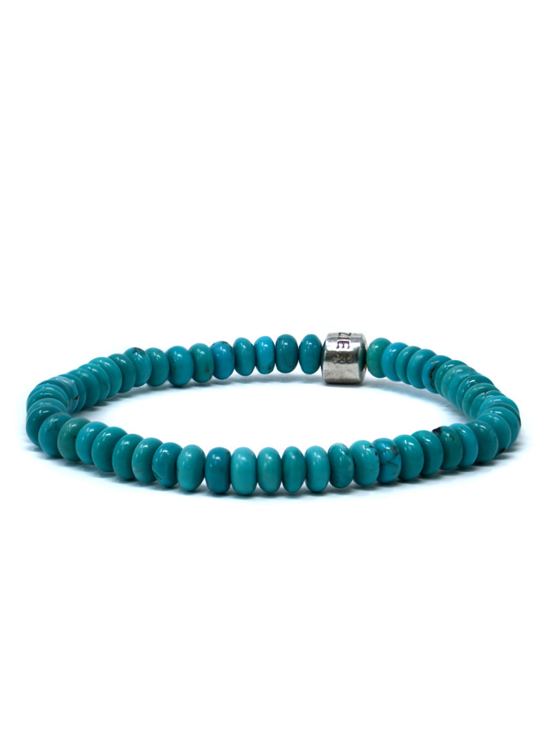 Bohème Turquoise Rondelle Bracelet