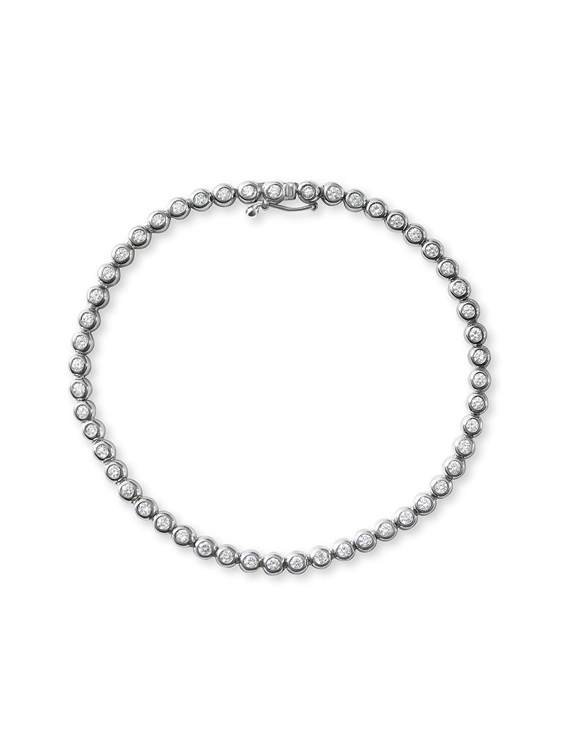Classique Julia Bezel Tennis Bracelet