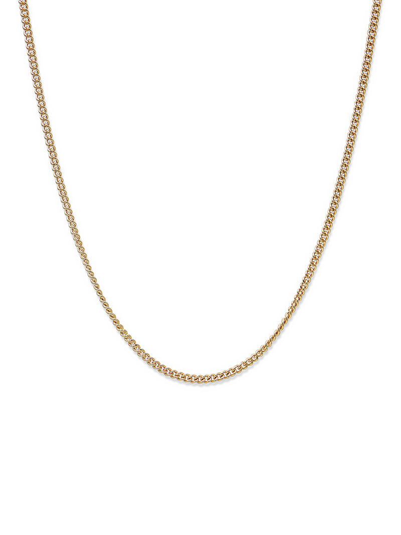 Gold Curb Chain