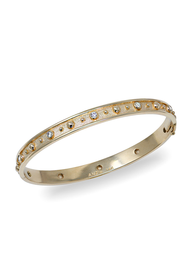 Méditerranée Dotted Diamond Bangle