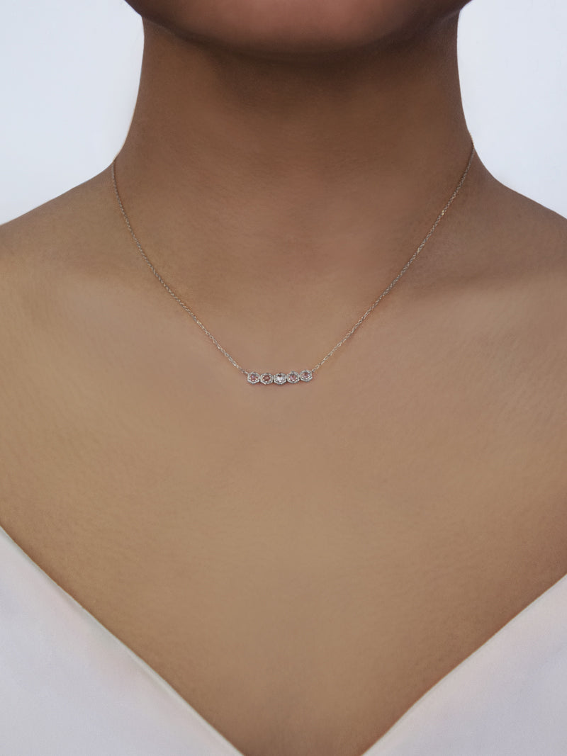 Jac+Jo Bolt Mini Bar Necklace