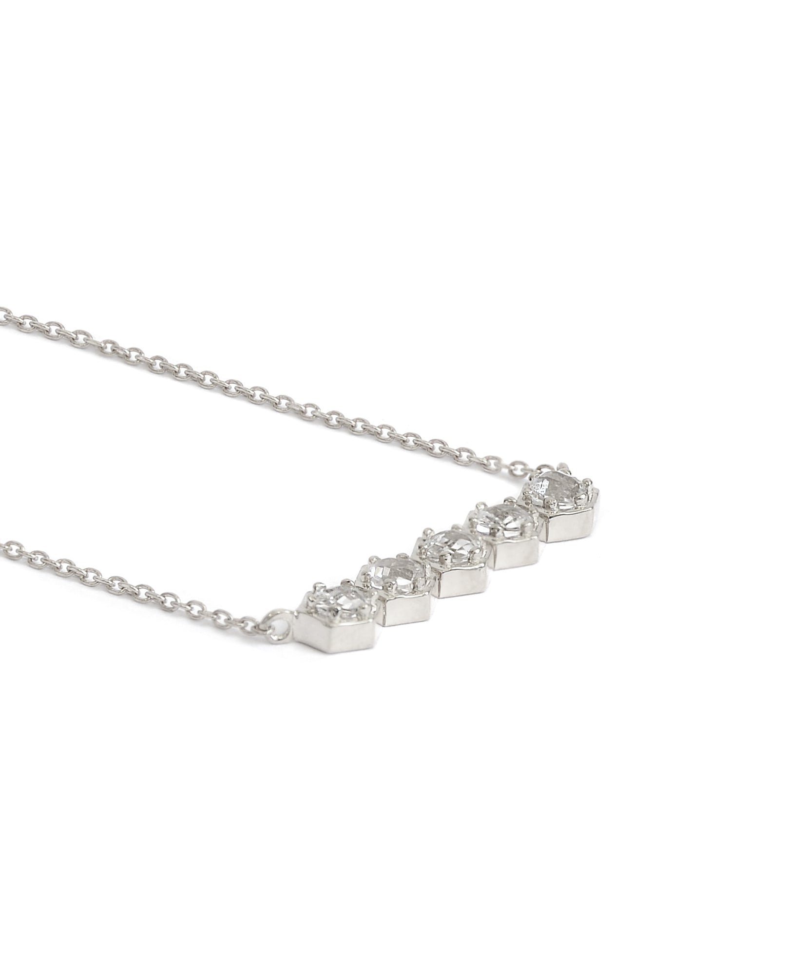 Jac+Jo Bolt Mini Bar Necklace